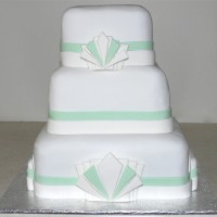 Wedding Cake Art Deco